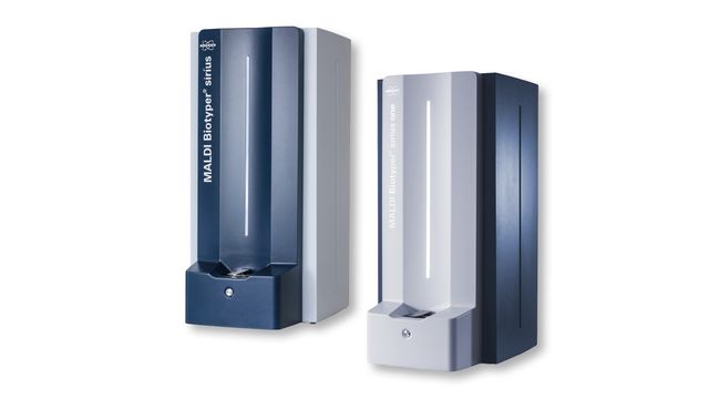 MALDI Biotyper® sirius and sirius one Systems side by side for microbial identification.