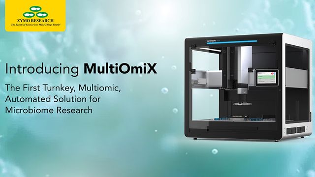 Zymo Research MultiOmiX Workstation, an automated platform for multiomic microbiome research.